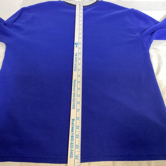 Polo Ralph Lauren Purple Waffle Knit Top Size Large - Picture 9 of 11